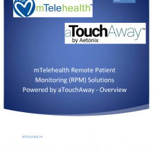 mTelehealth Remote Patient Monitoring (RPM) Solutions Powered by aTouchAway - Overview - Title Page