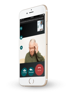 Check-in with patients anytime with visual context via live video calls. Reassure and respond quickly to patient concerns – cutting down on emergency visits or unnecessary office visits.